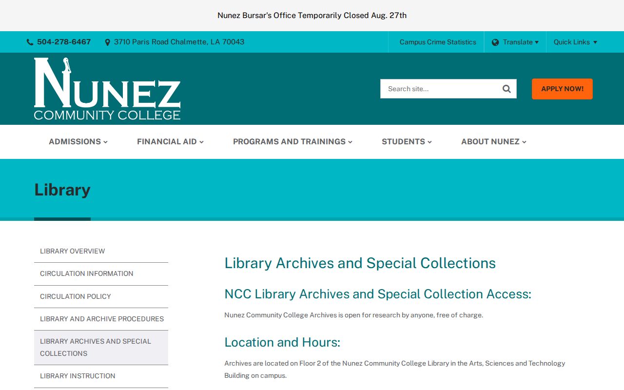 Chalmette city directory research at Nunez Library Archives